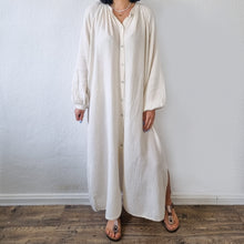 Long-Musselin Kleid Elin