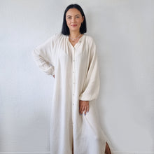 Long-Musselin Kleid Elin