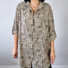 Freya-Face Musselin Bluse