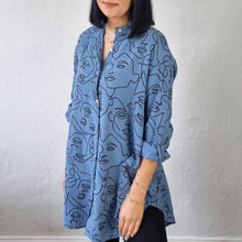 Freya-Face Musselin Bluse