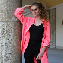 Freya Stonewash Neon Musselin Bluse