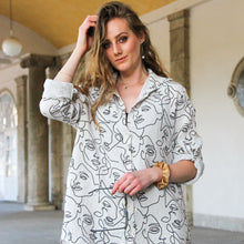 Freya-Face Musselin Bluse