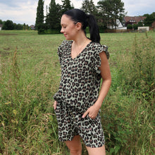 Sweta Leo Print Musselin Set