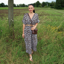 Minna Jumpsuit im Leo Print Musselin