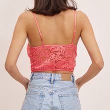 Ebba Spitzen Crop-Top