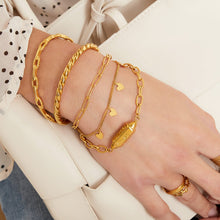 Double Layered Heart Bracelet
