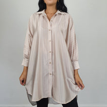 Nia Stripe Long Shirt