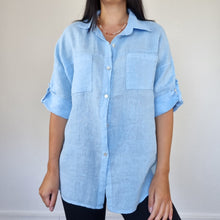 Meva Leinenbluse