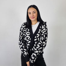 Pinja Animal Print Cardigan