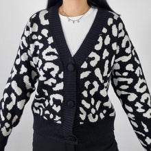 Pinja Animal Print Cardigan