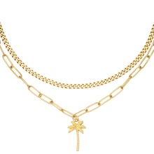 Beachy Palm Necklace
