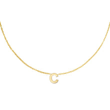 Initial necklace