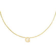 Initial necklace