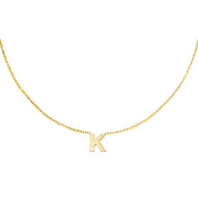 Initial necklace
