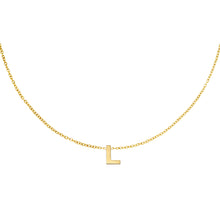 Initial necklace
