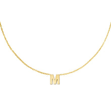 Initial necklace