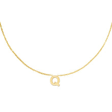 Initial necklace