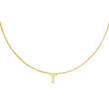 Initial necklace