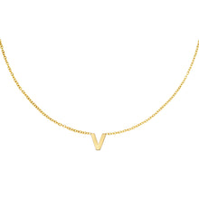 Initial necklace