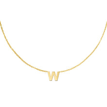Initial necklace