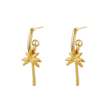 Beachy Palm Earrings