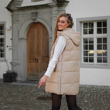 Millie Steppweste Lederoptik