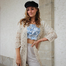 Alina Long-Cardigan