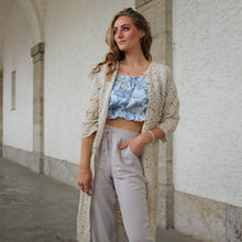 Alina Long-Cardigan