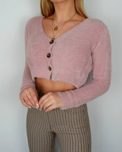 Fluffy Crop Cardigan