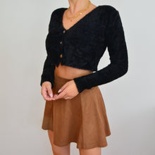 Fluffy Crop Cardigan