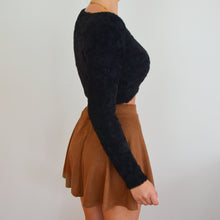 Fluffy Crop Cardigan