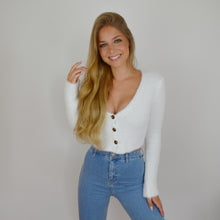 Fluffy Crop Cardigan