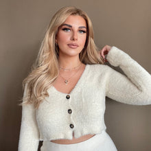 Fluffy Crop Cardigan