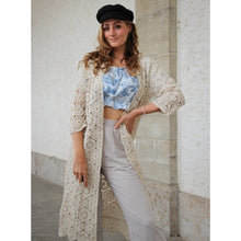 Alina Long-Cardigan