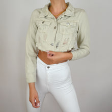 Tanya Ribbed Denim Jacket