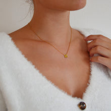 Initial necklace