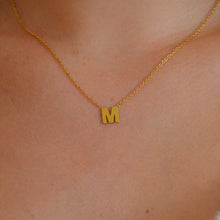 Initial necklace