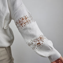 Mariel Spitzenpullover