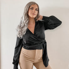 Dana Wrap Blouse