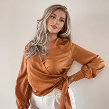 Dana Wrap Blouse