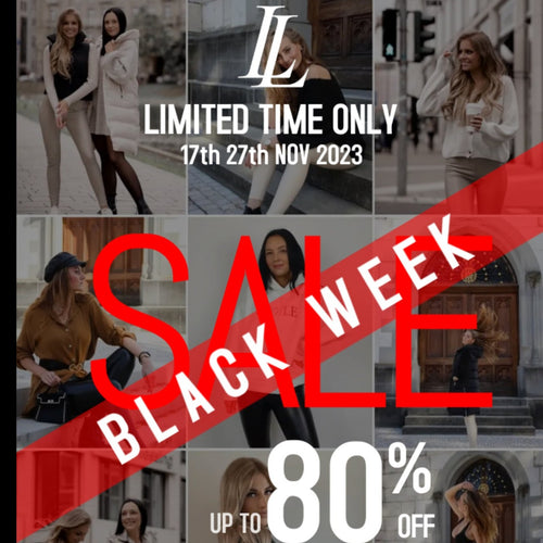 BLACK WEEK SALE -80%