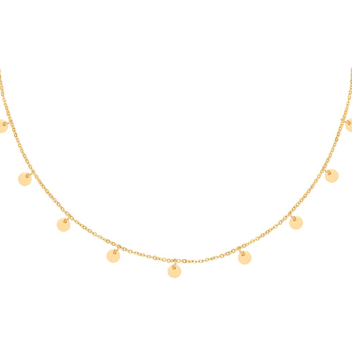 Floating Sequins Necklace
