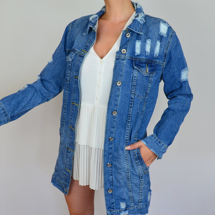 Mia`s Boyfriend Denim Jacket