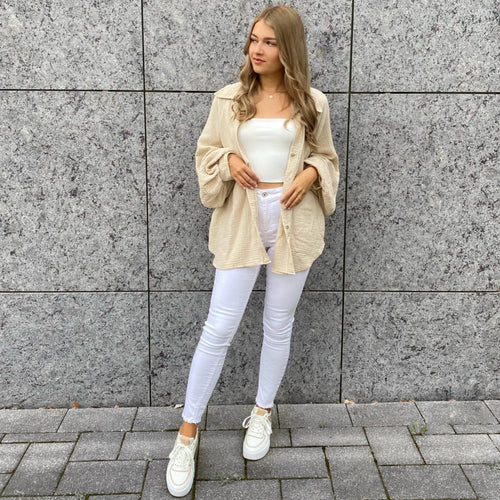 Jessica Bluse Musselin